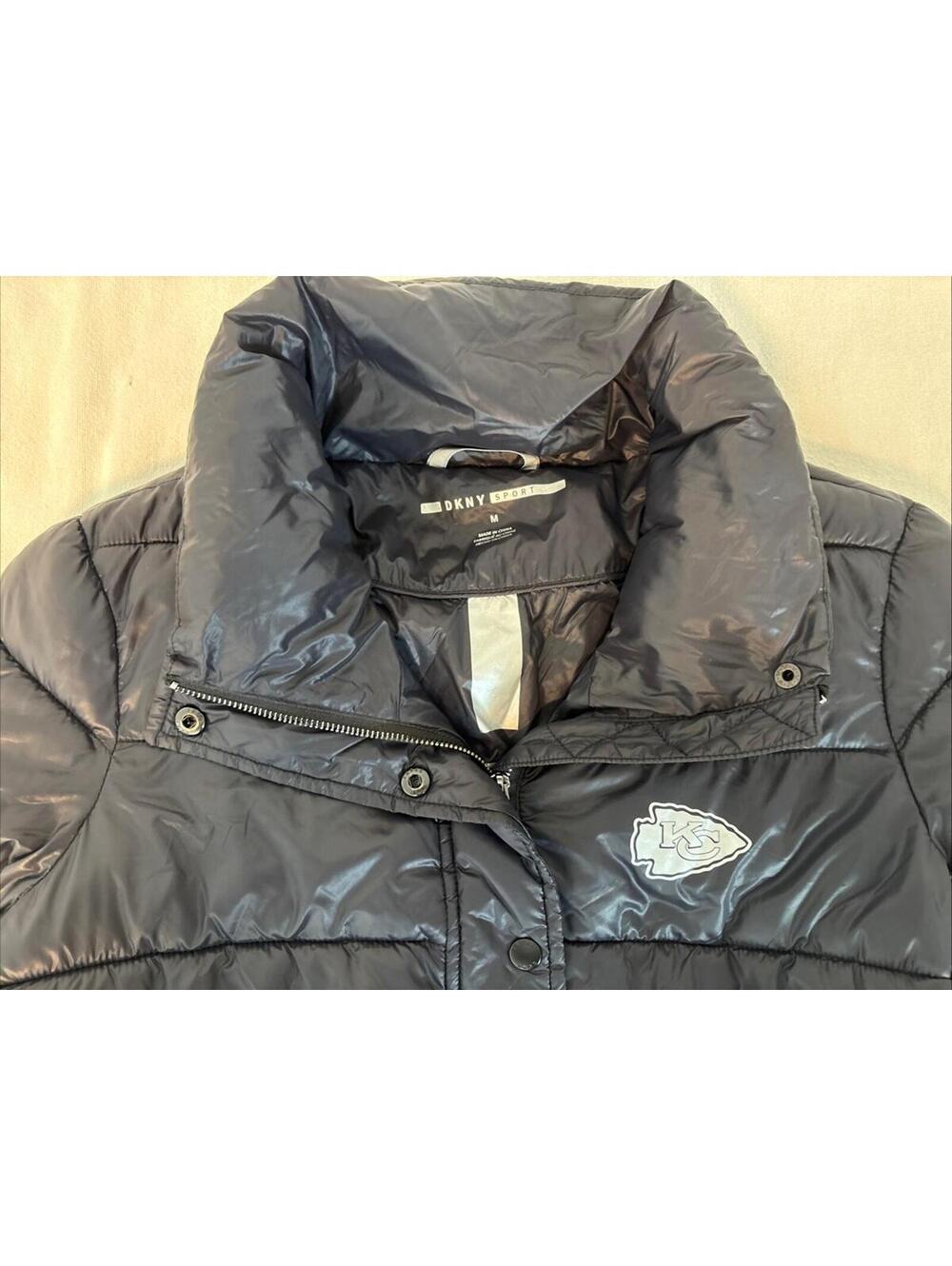 DKNY Sport Kansas City Chiefs Puffy Coat/Jacket Women’s NWOT